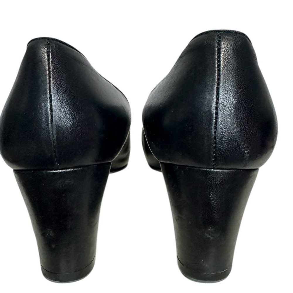 Chanel Camellia Pearl Block Heel Pumps 39 - Picture 6 of 12
